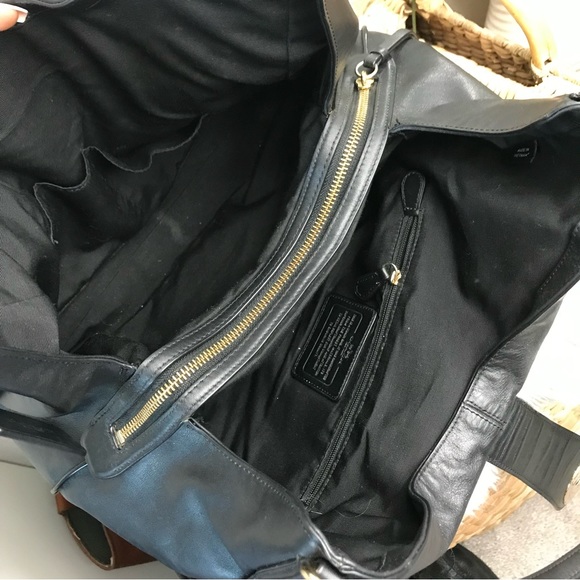 COACH MADISON CARLYLE SMOOTH LEATHER SHOULDER BAG - Picture 5 of 11